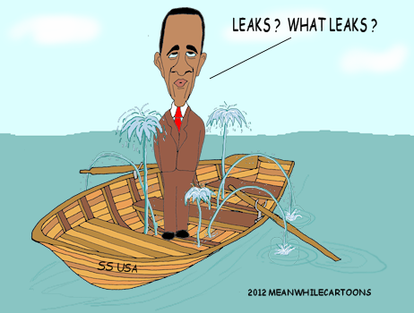 cartoon obama leak